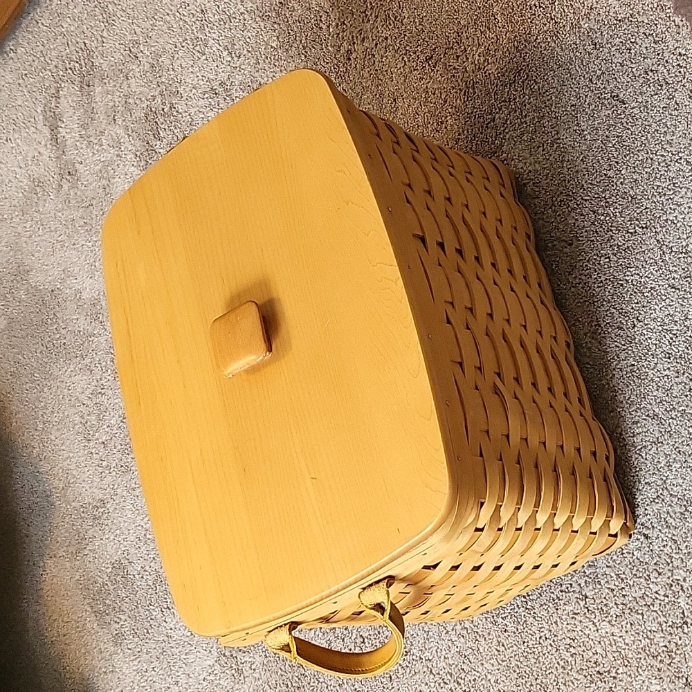 Longaberger Newspaper basket
